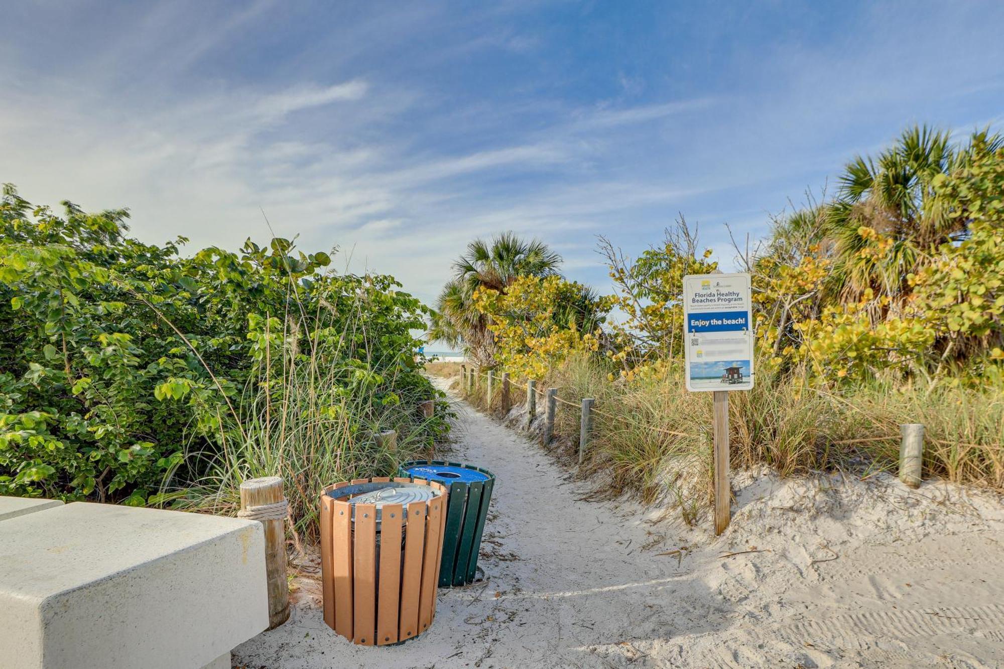Beachfront Siesta Key Condo With Pool Access! Exterior photo